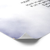 モダンエレガントゴールド 美容院 料金表 ポスター (角)