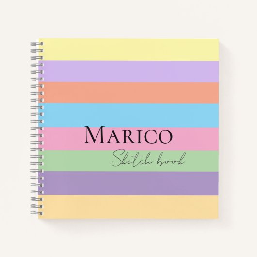 モダンエレガントシンプルい ノートブック (正面)