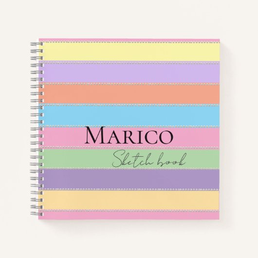 モダンエレガントシンプルい ノートブック (正面)