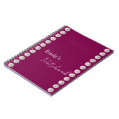 モダンエレガントシンプルい ノートブック (左側)