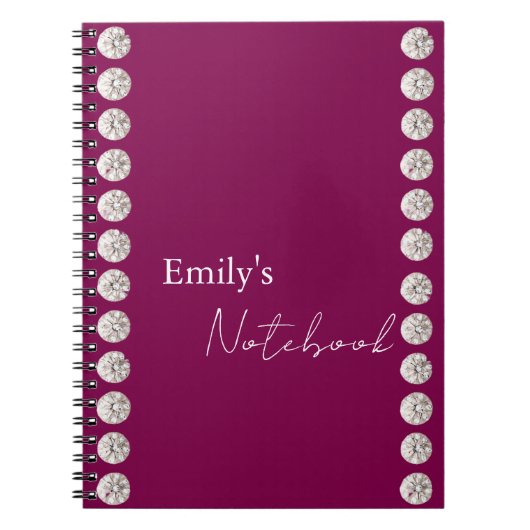 モダンエレガントシンプルい ノートブック (正面)