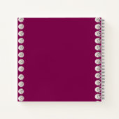 モダンエレガントシンプルい ノートブック (裏面)