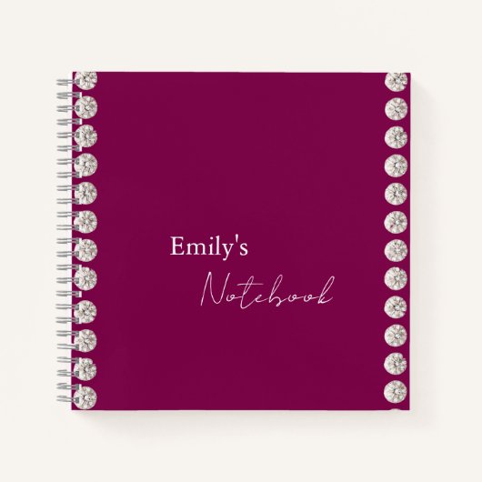 モダンエレガントシンプルい ノートブック (正面)