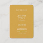 モダンエレガントシンプルテンプレートトレンドカラーズシルク 名刺 (裏面)