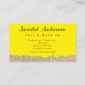 モダンエレガントシンプル光 名刺 (裏面)