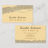 モダンエレガントシンプル光 名刺 (正面/裏面)