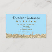 モダンエレガントシンプル光 名刺 (裏面)