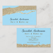 モダンエレガントシンプル光 名刺 (正面/裏面)