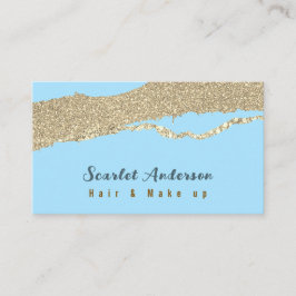 モダンエレガントシンプル光 名刺