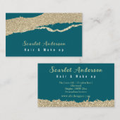 モダンエレガントシンプル光 名刺 (正面/裏面)