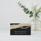 モダンエレガントシンプル光 名刺 (スタンド正面)