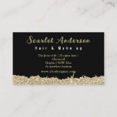 モダンエレガントシンプル光 名刺 (裏面)