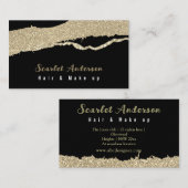 モダンエレガントシンプル光 名刺 (正面/裏面)