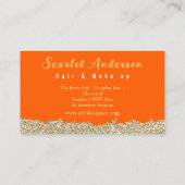 モダンエレガントシンプル光 名刺 (裏面)