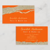 モダンエレガントシンプル光 名刺 (正面/裏面)