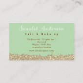 モダンエレガントシンプル光 名刺 (裏面)