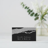 モダンエレガントシンプル光 名刺 (スタンド正面)