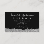 モダンエレガントシンプル光 名刺 (裏面)