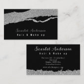 モダンエレガントシンプル光 名刺 (正面/裏面)