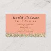 モダンエレガントシンプル光 名刺 (裏面)