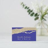 モダンエレガントシンプル光 名刺 (スタンド正面)