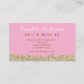 モダンエレガントシンプル光 名刺 (裏面)