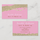 モダンエレガントシンプル光 名刺 (正面/裏面)