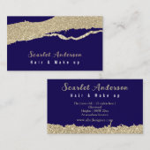 モダンエレガントシンプル光 名刺 (正面/裏面)