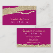 モダンエレガントシンプル光 名刺 (正面/裏面)