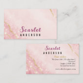 モダンエレガントシンプル光 名刺 (正面/裏面)