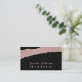 モダンエレガントシンプル光 名刺 (スタンド正面)