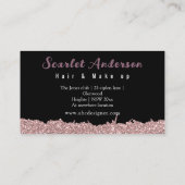 モダンエレガントシンプル光 名刺 (裏面)