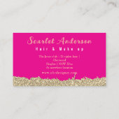 モダンエレガントシンプル光 名刺 (裏面)