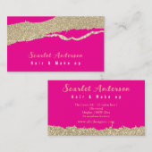 モダンエレガントシンプル光 名刺 (正面/裏面)