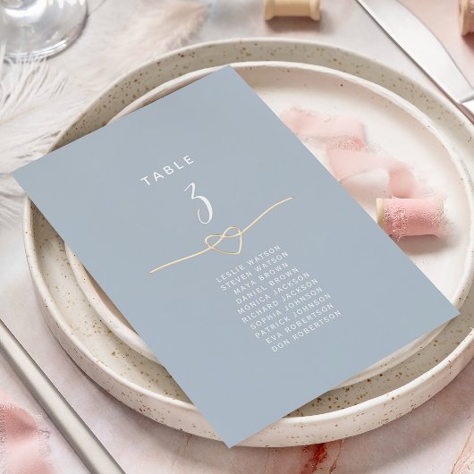 モダンエレガントシンプル結婚座席表