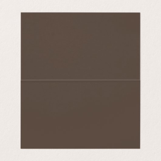 モダンエレガントシンプル茶・白ソーシャルメディア 名刺 (内部フラット)