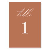モダンエレガントスクリプト テーブルナンバー (裏面)