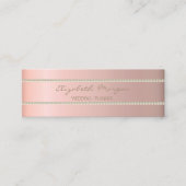 モダンエレガントスタイリッシュシンプル スキニー名刺 (正面)