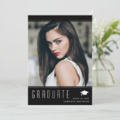 モダンエレガントスタイリッシュ写真 案内状 (スタンド正面)