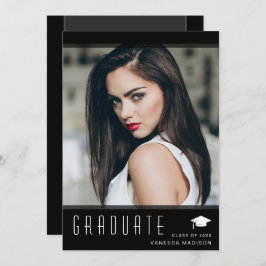 モダンエレガントスタイリッシュ写真 案内状