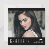 モダンエレガントスタイリッシュ写真 案内状 (正面)