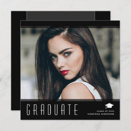 モダンエレガントスタイリッシュ写真 案内状