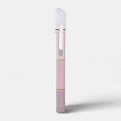 モダンエレガントストライプの,発疹,唇 – パーソナライズされた Case-Mate iPhoneケース (裏面 / 左)