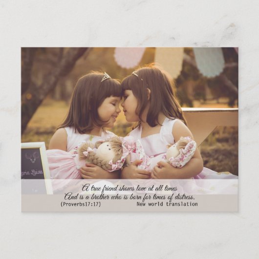 モダンエレガントスピリチュアル ポストカード (正面)