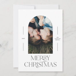 モダンエレガントタイポグラフィレッド1写真クリスマス