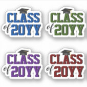 モダンエレガントタイポグラフィ シール (正面)