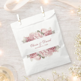 モダンエレガントダスティバラアジサイ結婚ズ フェイバーバッグ