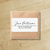 モダンエレガントティ |書道の出荷 ラベル