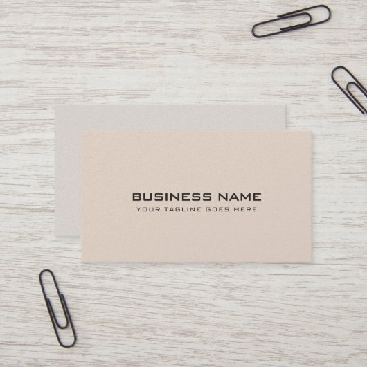 モダンエレガントデザインプレミアムパールフィニッシュラグジュアリー 名刺 (正面/裏面インサイチュ)