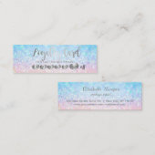 モダンエレガントハート《写真》ぼけ味 ロイヤリティカード (正面/裏面)